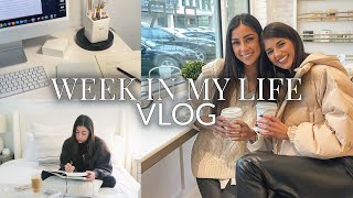 Weekly Vlog Roomie Date Snow Day Workouts amp More [upl. by Llirrem]