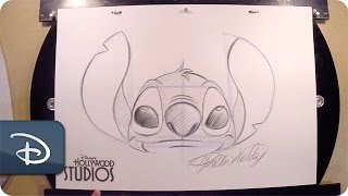 HowTo Draw Stitch  Walt Disney World [upl. by Rise]