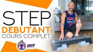 STEP DEBUTANT cours complet  Websérie FITNESS TRANSFORMATION by MYF 790 [upl. by Hepsiba718]