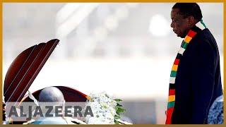 Son of Africa African leaders attend Mugabe state funeral [upl. by Kamerman107]