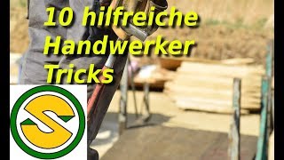 10 hilfreiche Handwerker Tricks [upl. by Bannasch]