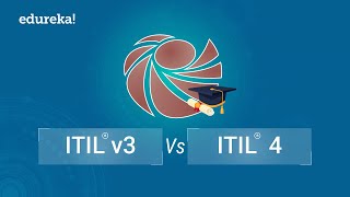 ITIL v3 vs ITIL 4  Difference between ITIL v3 and ITIL 4  ITIL® Foundation Training  Edureka [upl. by Refotsirk]