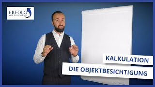 Kalkulation Gebäudereinigung Teil 1 Wichtig bei der Objektbesichtigung [upl. by Stochmal]