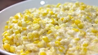 Creamed Corn Recipe  I Heart Recipes [upl. by Bocoj]