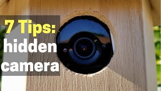 How to Hide a Security Camera Indoors or Outside [upl. by Aloz191]