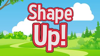 Shape Up  Jack Hartmann  Shapes Song [upl. by Monahan222]