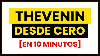 Teorema de THEVENIN desde CERO Explicación FÁCIL [upl. by Gladine]