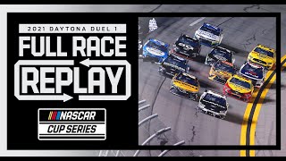 Bluegreen Duel 1 from Daytona  NASCAR Full Race Replay  2021 Daytona 500 [upl. by Dayle956]