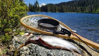 Catch Cook and Camp Ep 5  Fishing Under a Volcano  Two Night SOLO Adventure in Siskiyou [upl. by Mossolb]