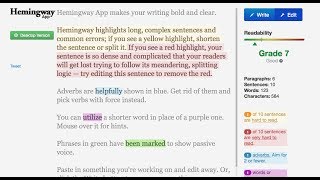 Get started using Hemingway App [upl. by Temirf]