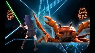 Beat Saber Crab Rave  Noisestorm EXPERT [upl. by Helsell]