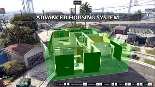 ADVANCED HOUSING SYSTEM FIVEM  ESXQBCORE [upl. by Tav]