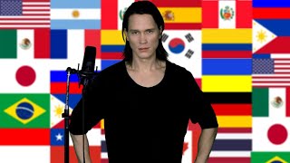 Singing 20 National Anthems Metal Medley [upl. by Nailluj]