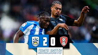 HIGHLIGHTS  Huddersfield Town vs Rotherham United [upl. by Attezi]