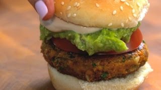 Vegan Recipe Falafel Sliders [upl. by Eicyac]