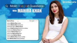 Most Googled Questions With Mahira Khan [upl. by Arde]