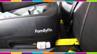 Maxi Cosi Family Fix Base  Car Seat Fitting Video Kiddicare [upl. by Ennayelsel]