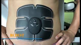 How To Use The Smart Abdominal Training Wireless Muscle Stimulator [upl. by Oflodor]