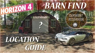 Forza Horizon 4 Barn Find Location by Derwent Reservoir  Forza Horizon 4 Barn Find Locations FH4 [upl. by Eeneg737]