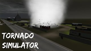 Tornado Simulator  BECOMING THE TORNADO [upl. by Littlejohn]