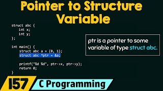 Pointer to Structure Variable [upl. by Etterb]