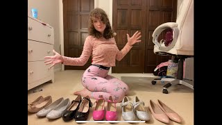 Fancy Shoe Collection Try On Haul [upl. by Elpmet]