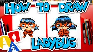 How To Draw Ladybug From Miraculous Ladybug [upl. by Perlie268]