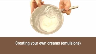 Creating your own creams emulsions [upl. by Piefer365]