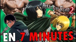 LAttaque des Titans S2 EN 7 MINUTES  RE TAKE [upl. by Niwri]