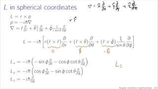 Angular momentum eigenfunctions [upl. by Darrey778]