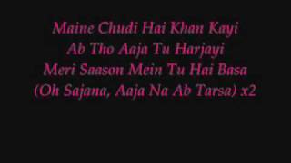 Maine Payal Hai Chankai  With Lyrics [upl. by Schaper628]