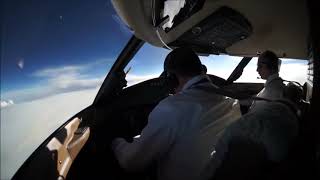 turbulence in flight cockpit view [upl. by Naujd308]