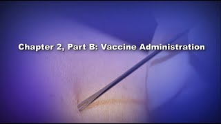 Chapter 2 Part B Vaccine Administration [upl. by Abbye]