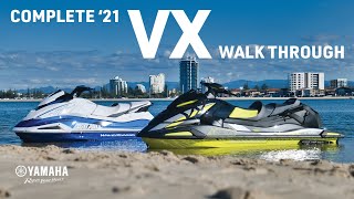 2021 Yamaha VX WaveRunner Complete OnWater Walkthrough [upl. by Falito370]