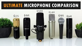 BEST MICROPHONES FOR SINGING 2020  Microphones For YouTube Gaming amp Podcasting  Mic Comparison [upl. by Darin]