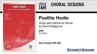 Psallite Hodie by David Waggoner – Score amp Sound [upl. by Whitby]