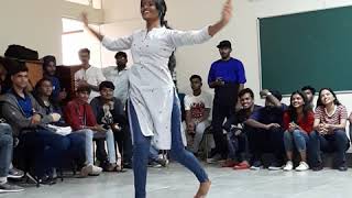 SHAPE OF YOU CARNATIC  NACHDE NE SAARE  URVASI  DANCE [upl. by Assiruam]