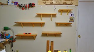 Easy DIY Shelf Brackets From Scrap Wood [upl. by Gabrila]