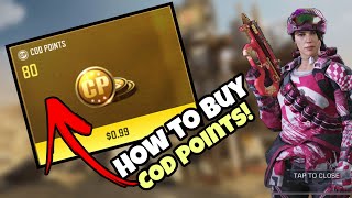 How to buy cp cod points in cod mobile  How to top up in Call of duty mobile [upl. by Stine]