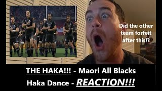 Americans React MAORI ALL BLACKS HAKA Reaction [upl. by Akcemat]