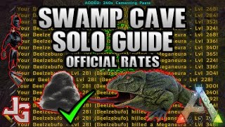 ARK  Swamp Cave Solo Guide 2017  How and what do you need Cementing paste farming [upl. by Norret177]