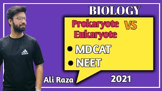 Prokaryote And Eukaryote Difference In Detailed  NMDCAT 2021 [upl. by Emilee]