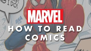 How To Read Comics The Marvel Way  WORDS Edition [upl. by Ecirtael]