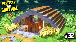 COMO HACER una CASA PERFECTA para SURVIVAL en MINECRAFT [upl. by Hercule]