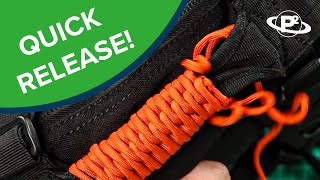 Quick Release Paracord Handle Wrap [upl. by Odrautse926]