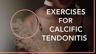 Calcific Tendonitis Shoulder  Natural Treatment [upl. by Llenyaj]