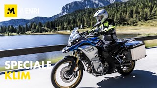 Speciale abbigliamento moto in viaggio con KLIM [upl. by Imit]