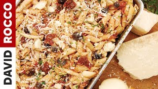 How To Make PASTA AL FORNO  Quick amp Easy Italian Baked Pasta Recipe by David Rocco [upl. by Sedicla]