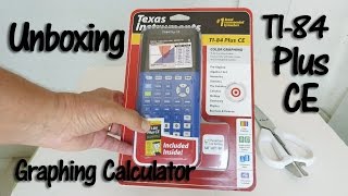 TI 84 Plus CE Calculator Unboxing [upl. by Nerfe]