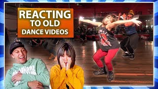 REACTING TO OUR OLD DANCE VIDEOS w Bailey Sok [upl. by Ylrebma268]